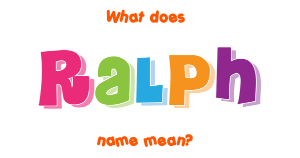 What Does The Name Ralph Mean In Irish