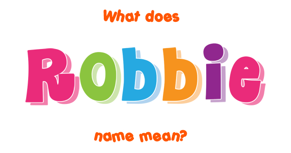 robbie name
