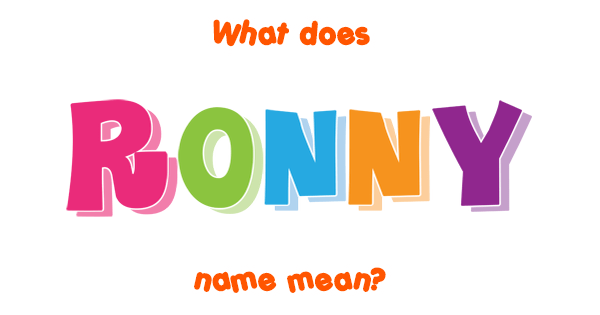 ronny-name-meaning-of-ronny