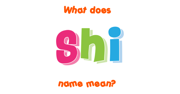 what-does-shi-mean-in-japanese