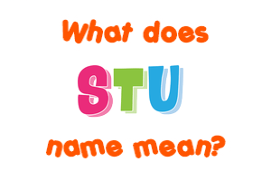 Meaning of Stu Name