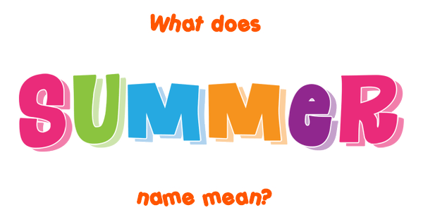 summer-name-meaning-of-summer