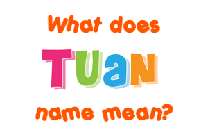 Meaning of Tuan Name