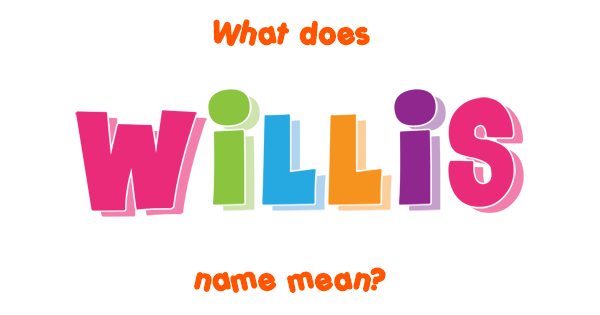 Willis Name Meaning Of Willis